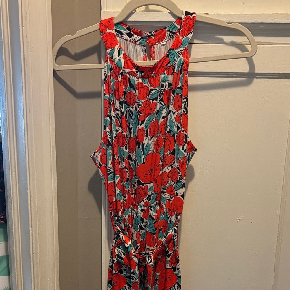 Floral Sleeveless Dress
